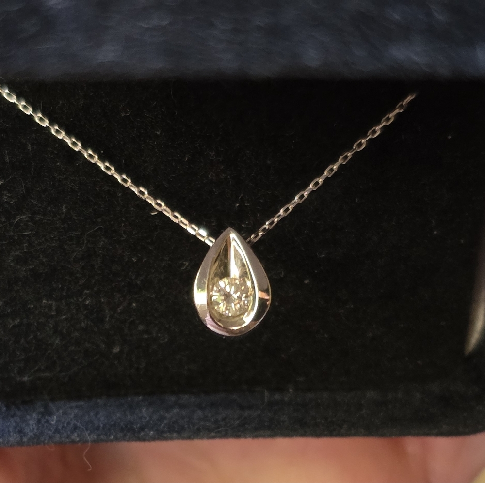 1/4 ctw. Teardrop Pendant